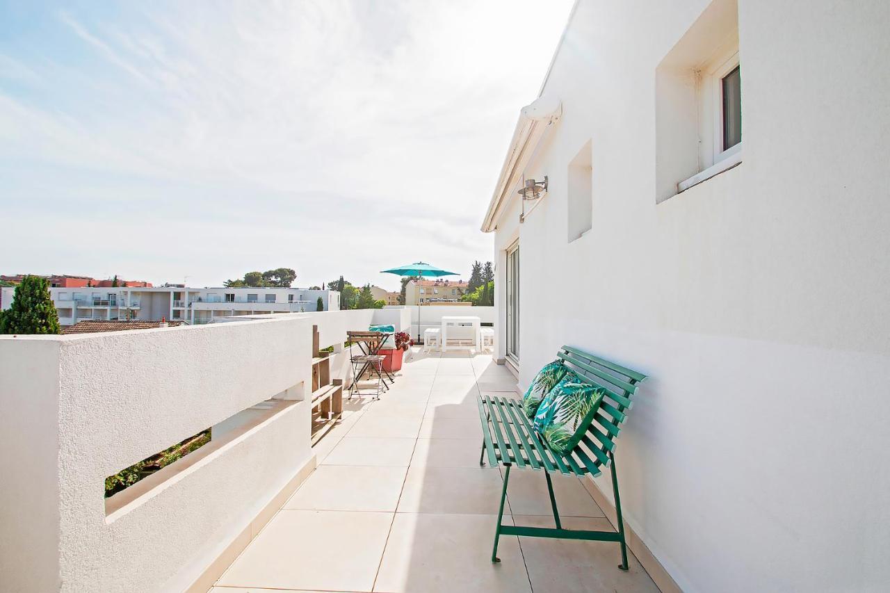 Duplex Toit Terrasse Vue Panoramique Διαμέρισμα Μονπελιέ Εξωτερικό φωτογραφία